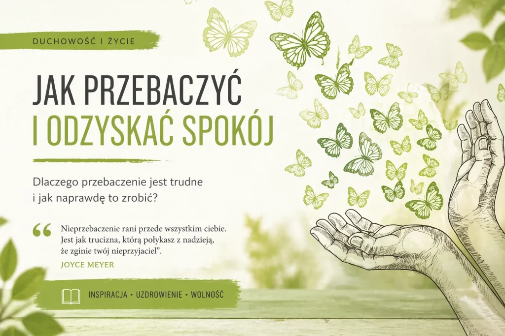 Jak przebaczyć i odzyskać spokój – symboliczne dłonie i motyle oznaczające wolność od gniewu i uzdrowienie emocjonalne